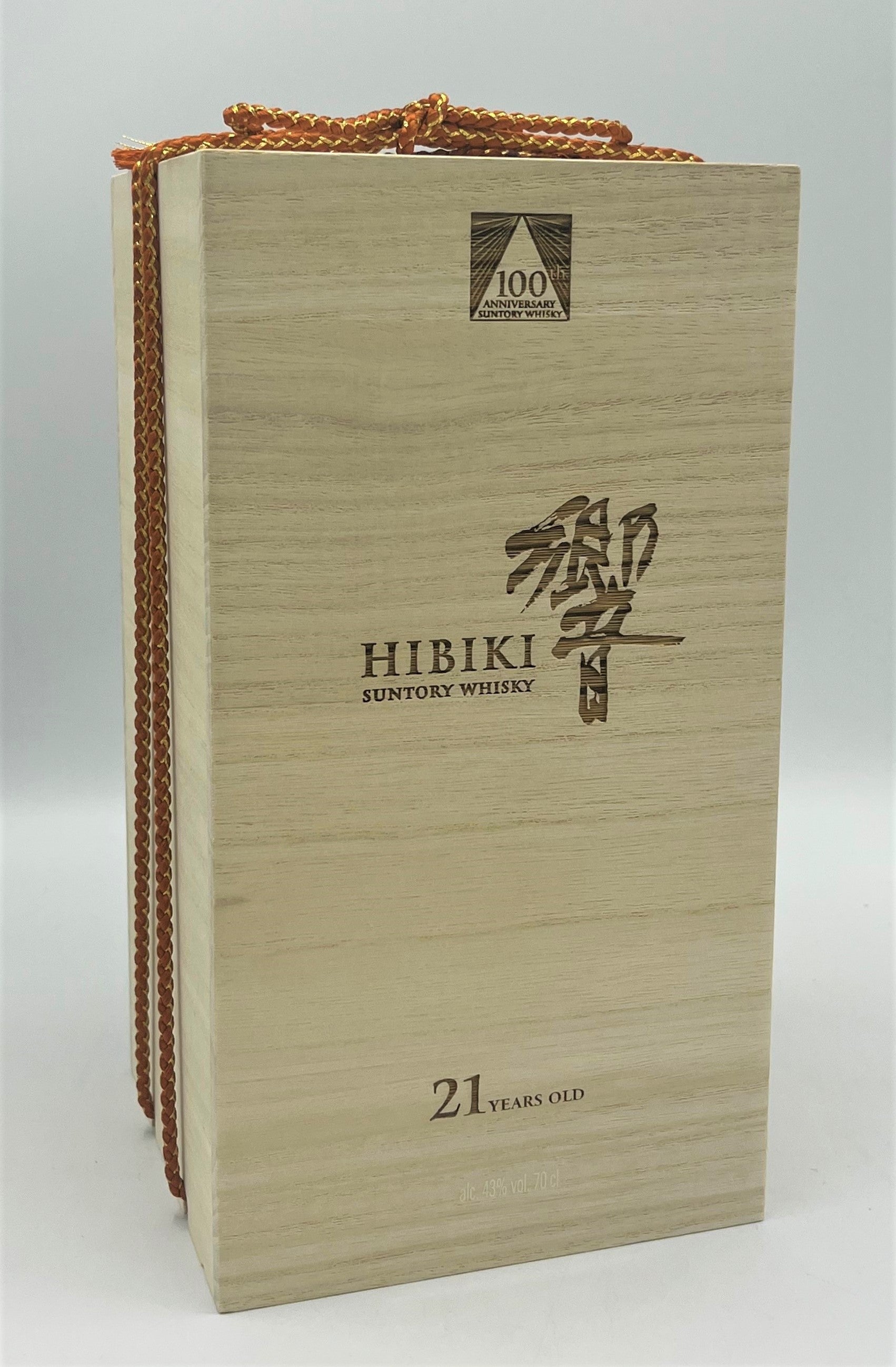 Hibiki 21 JAhre 100th Year Edition Mizunara cask 0,7 l